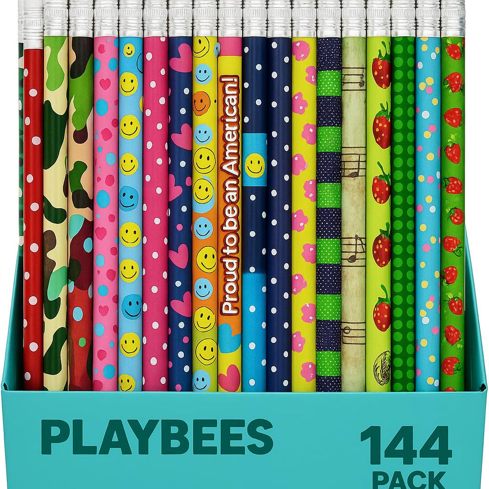 Playbees Premium HB-2 Pencil pre-sharpened for instant use and clean lines