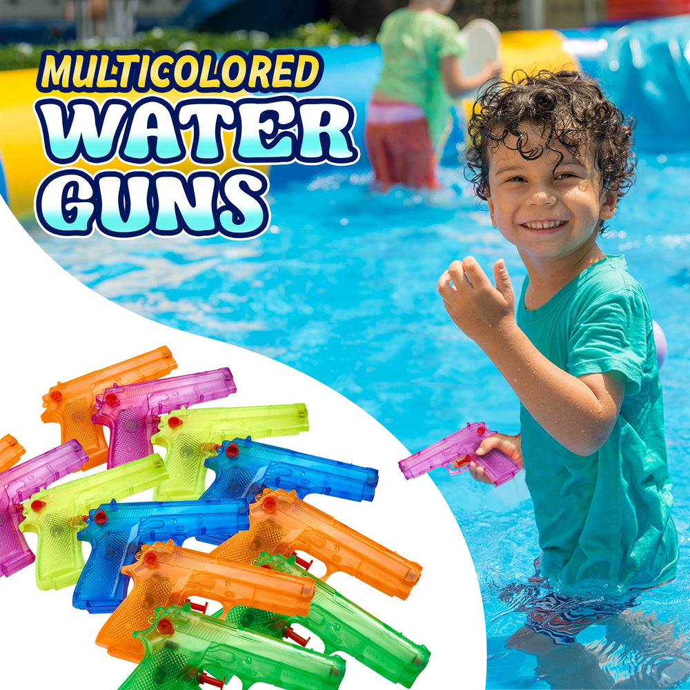 Playbees Water Blasters 6inch, variety colors — perfect for beach battles