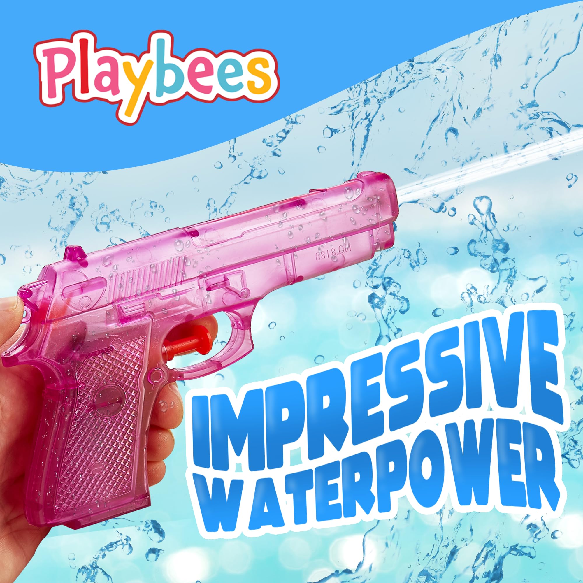 Playbees Water Blasters 6inch, pool party scene keeps guests entertained