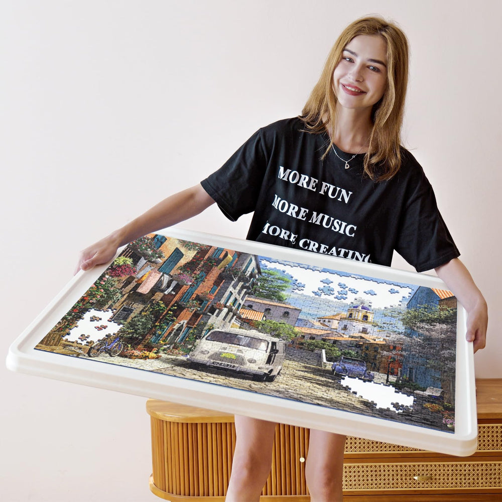 Playboda puzzle board easy setup and portability at home