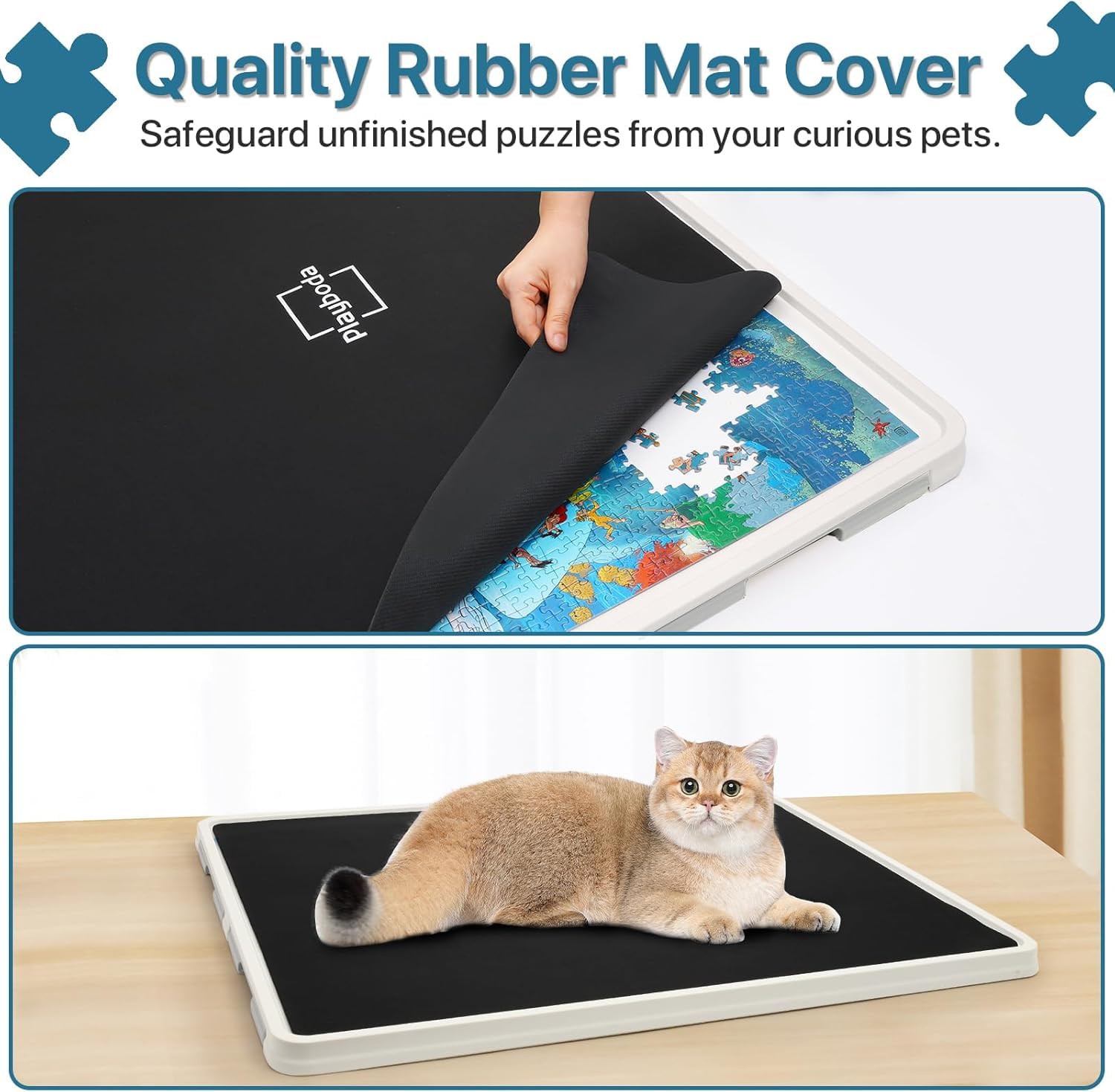 Playboda waterproof plastic surface is easy to clean.
