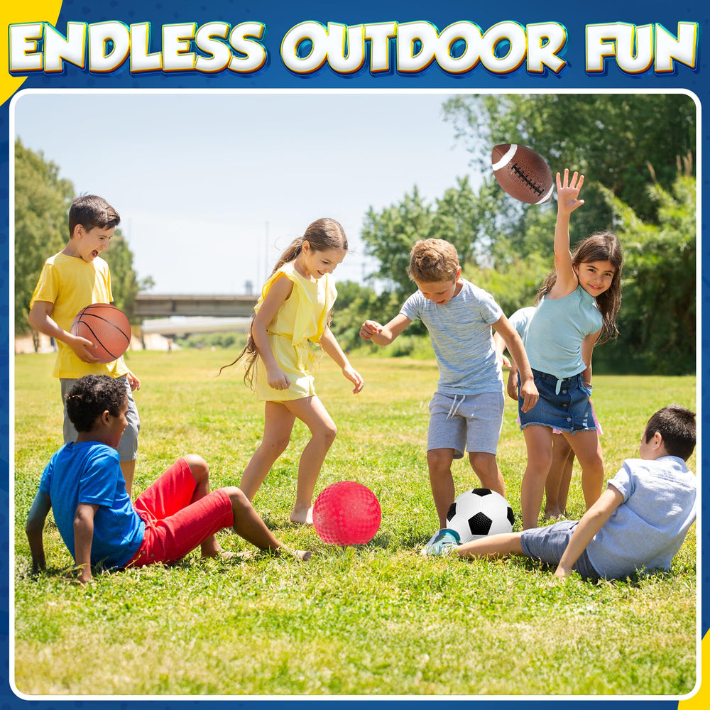 PlayBolt 9-inch football ball ready for passing drills and backyard fun.