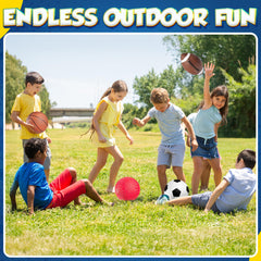 PlayBolt 9-inch football ball ready for passing drills and backyard fun.