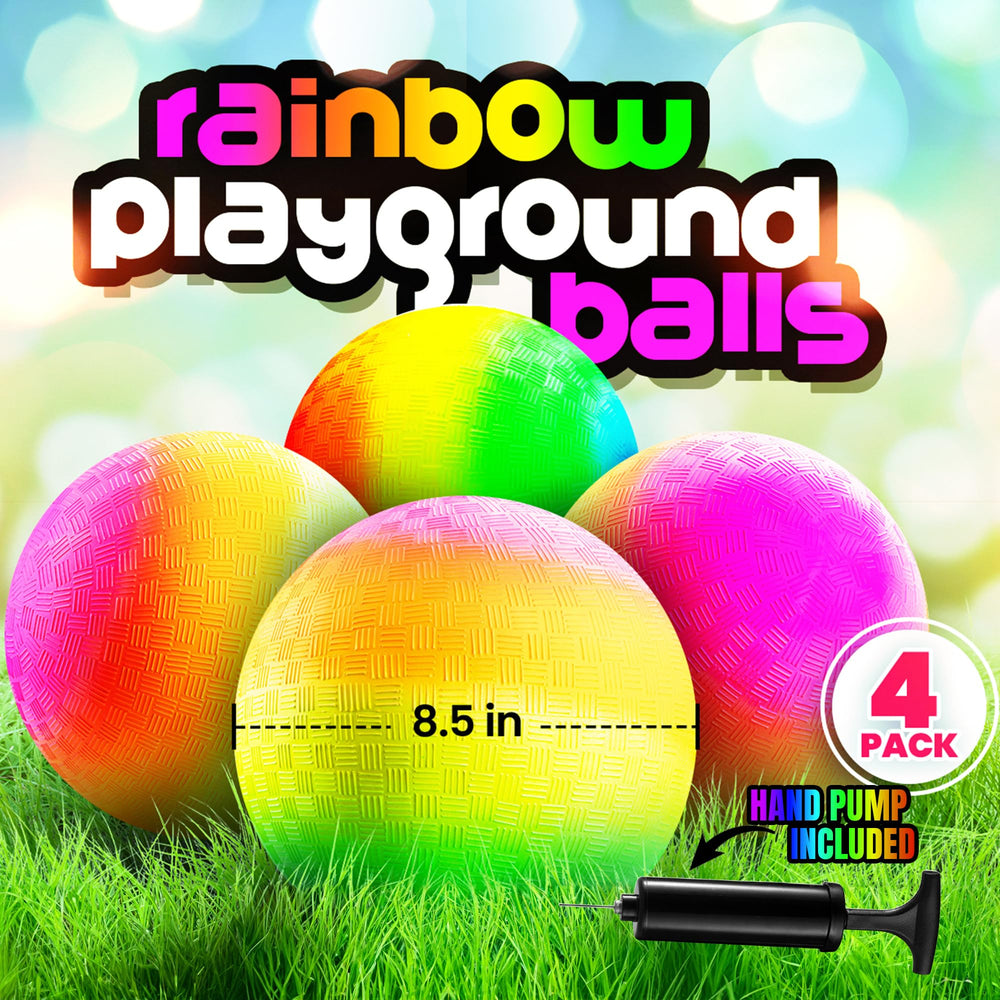 PlayBolt hand pump and needle for quick inflation of rainbow balls