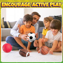 PlayBolt hand pump, quick inflating tool to prep balls for quick outdoor play.