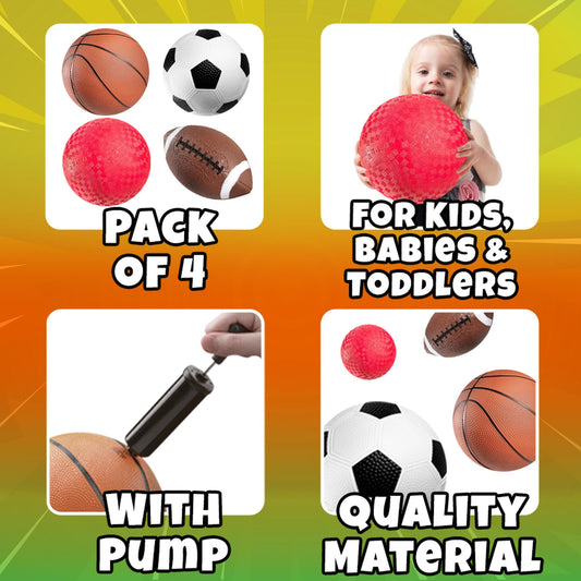 PlayBolt small-size soccer ball, perfect for tiny hands to kick and roll with confidence.