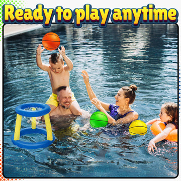 PlayBolt balls float in water, great for pool games and splashy fun.