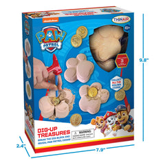 PAW Patrol golden coins emerge during treasure-hunt play with Playful Minds.