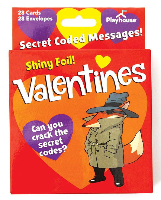 Playhouse Secret Codes shiny foil cover card with eye-catching design for classrooms