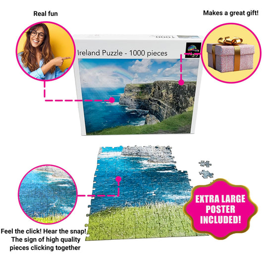 Playjig Ireland puzzle features Munster spring sky, perfect for mindful concentration.