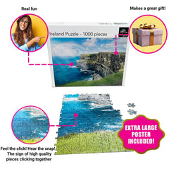 Playjig Ireland puzzle features Munster spring sky, perfect for mindful concentration.
