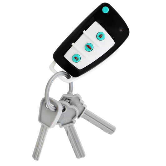 Playkidiz Car Keys remote with sounds for interactive pretend play.
