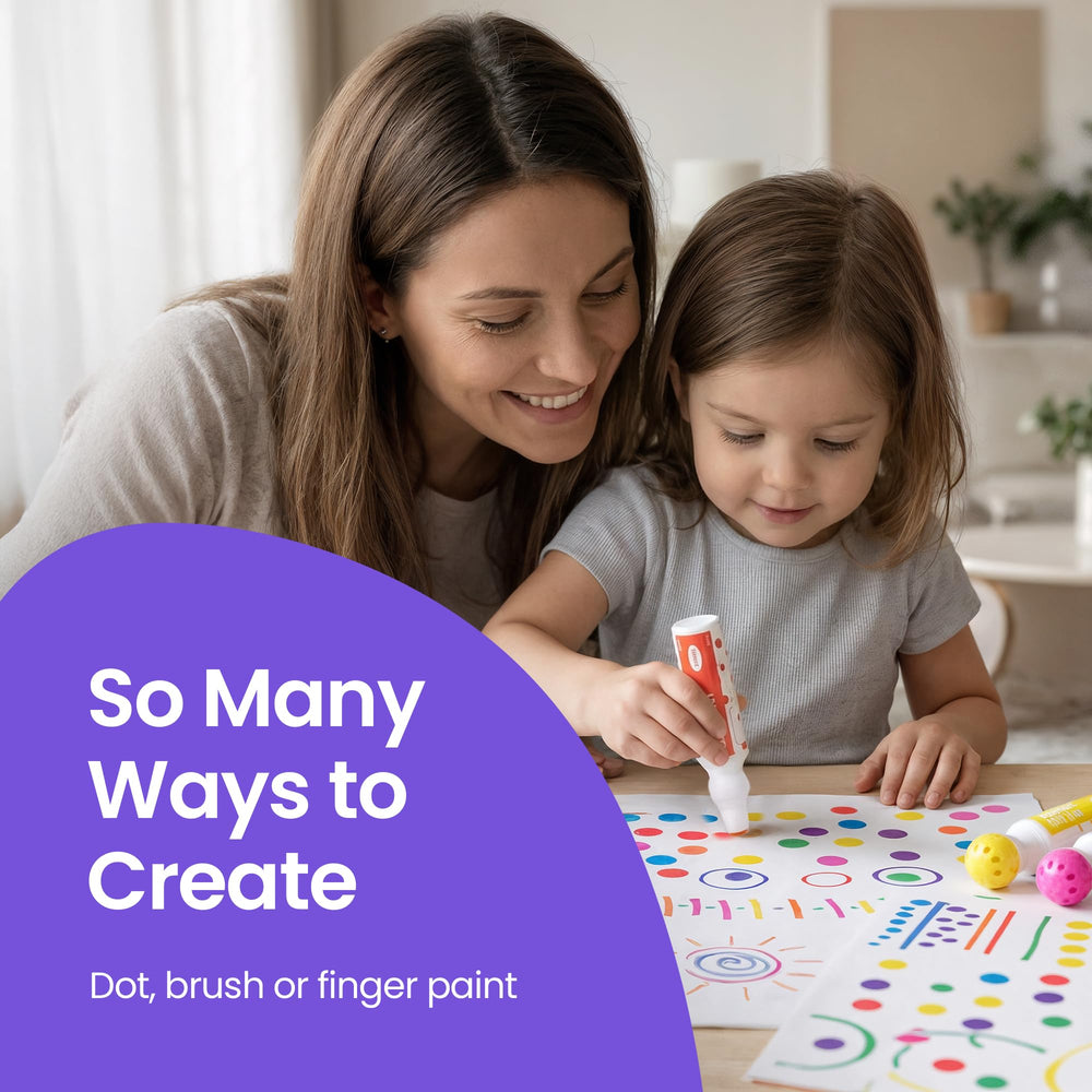 Playkidiz Darice markers inspire kids to create on paper with color