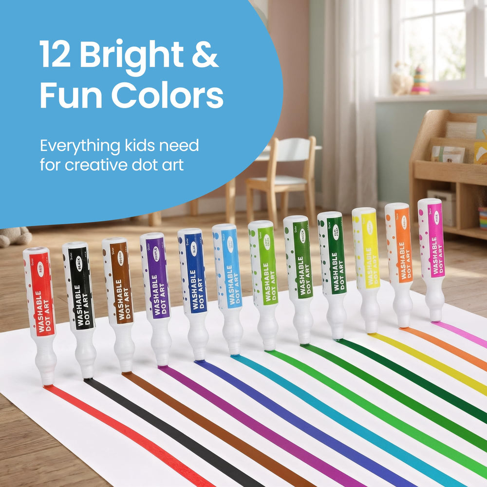 Playkidiz Darice pastel color range for soft, gentle kid art