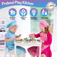 Playkidz oven mitt protects small hands during pretend cooking