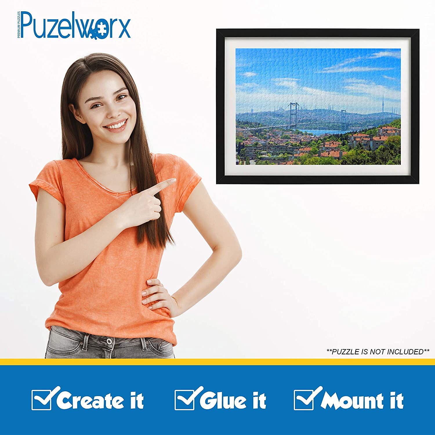 Two-bottle PuzzleWorx pack ready for multiple projects