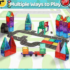 Playmags-brand compatibility ensures easy expansion with other sets.
