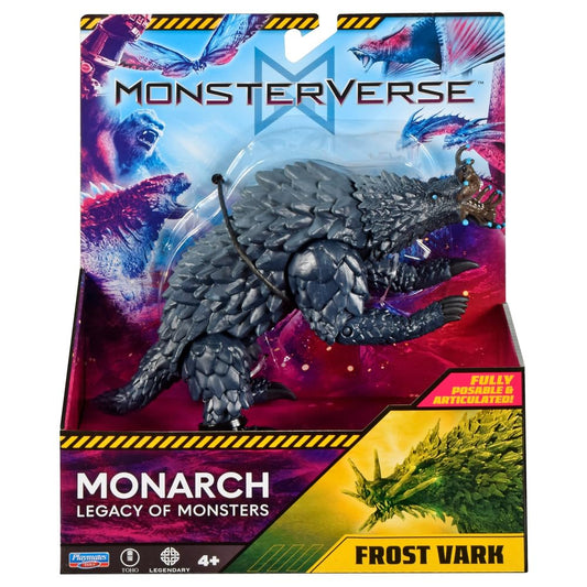PlayMates Frost Vark official MonsterVerse figure with authentic styling for collectors.
