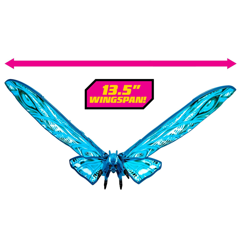 PlayMates Mothra display-ready figure for shelf use