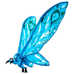 PlayMates Mothra in flight pose for dramatic display