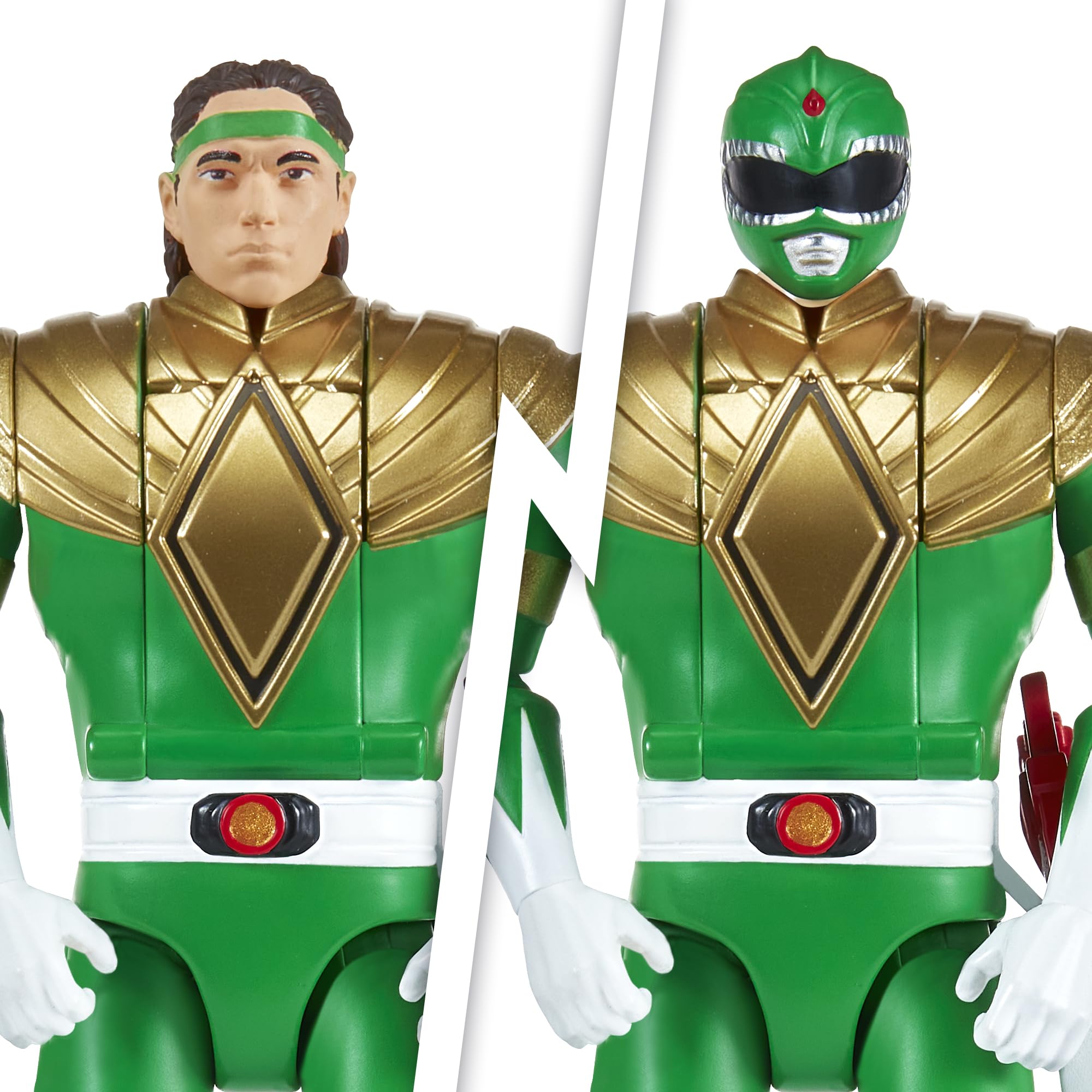 Articulation-posed Green Ranger for dynamic display and play