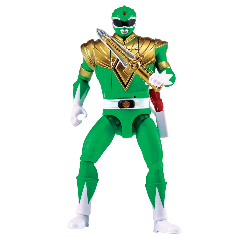 Close-up head sculpt of PlayMates Green Ranger for collectors