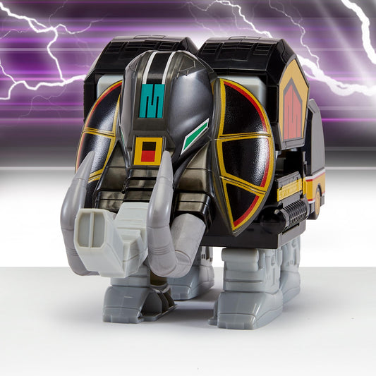 Mastodon Megazord figure by PlayMates for imaginative play and collectible display.