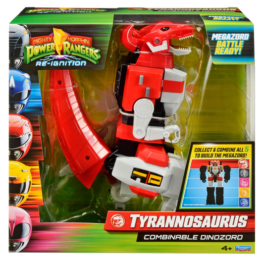 PlayMates Power Rangers Re-Ignition Megazord Tyrannosaurus Rex figure for display