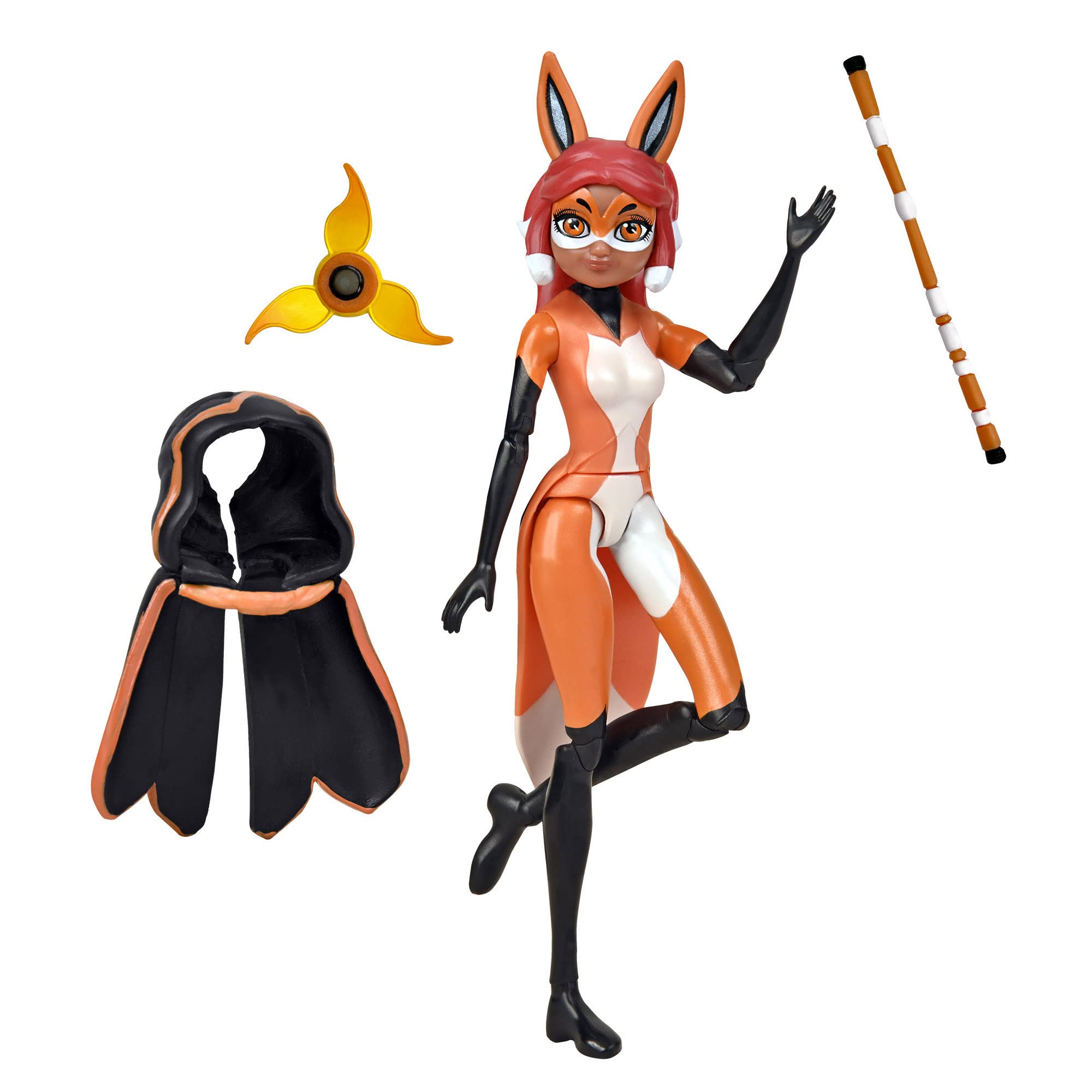 PlayMates Rena Rouge great escape doll pose for imaginative adventures.