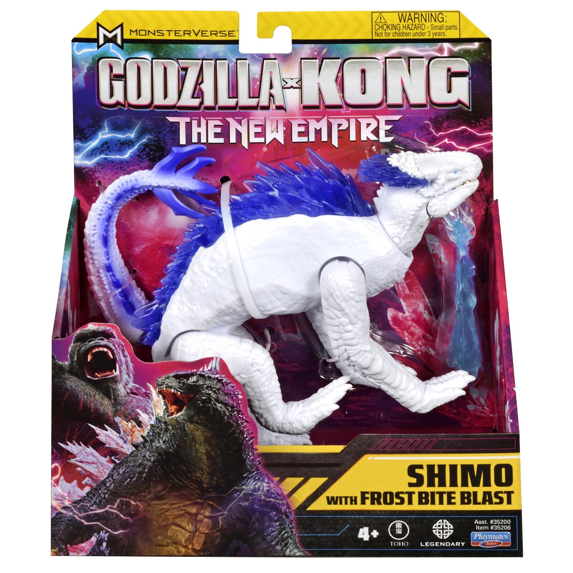 PlayMates Shimo detachable Frost Bite for interactive play.