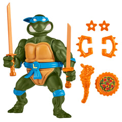 Playmates TMNT Leonardo figure fully poseable for dynamic poses