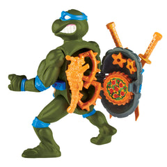 TMNT Leonardo storage shell front view for compact display and quick access
