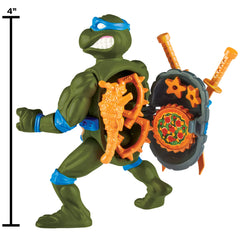 TMNT Leonardo storage shell open compartments to organize accessories