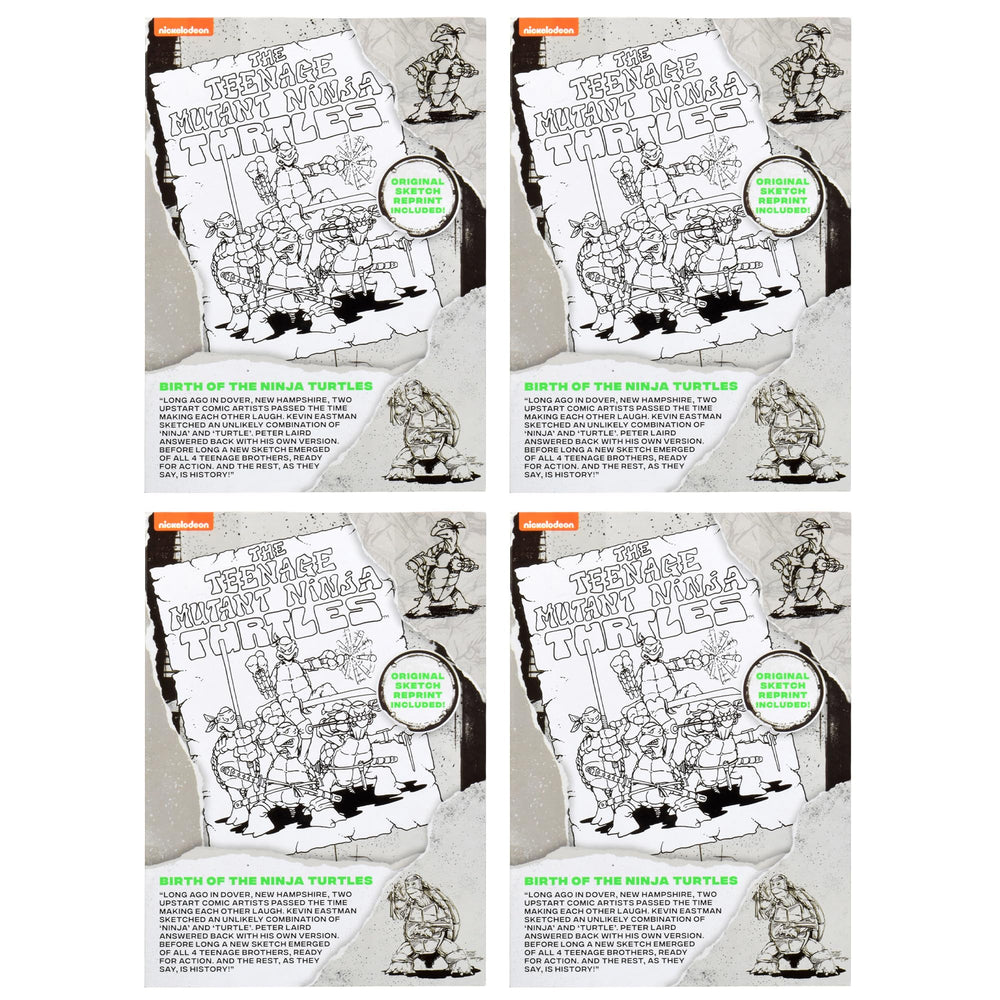 Playmates TMNT Original Sketch Collect Them All, encourages completing your TMNT set.