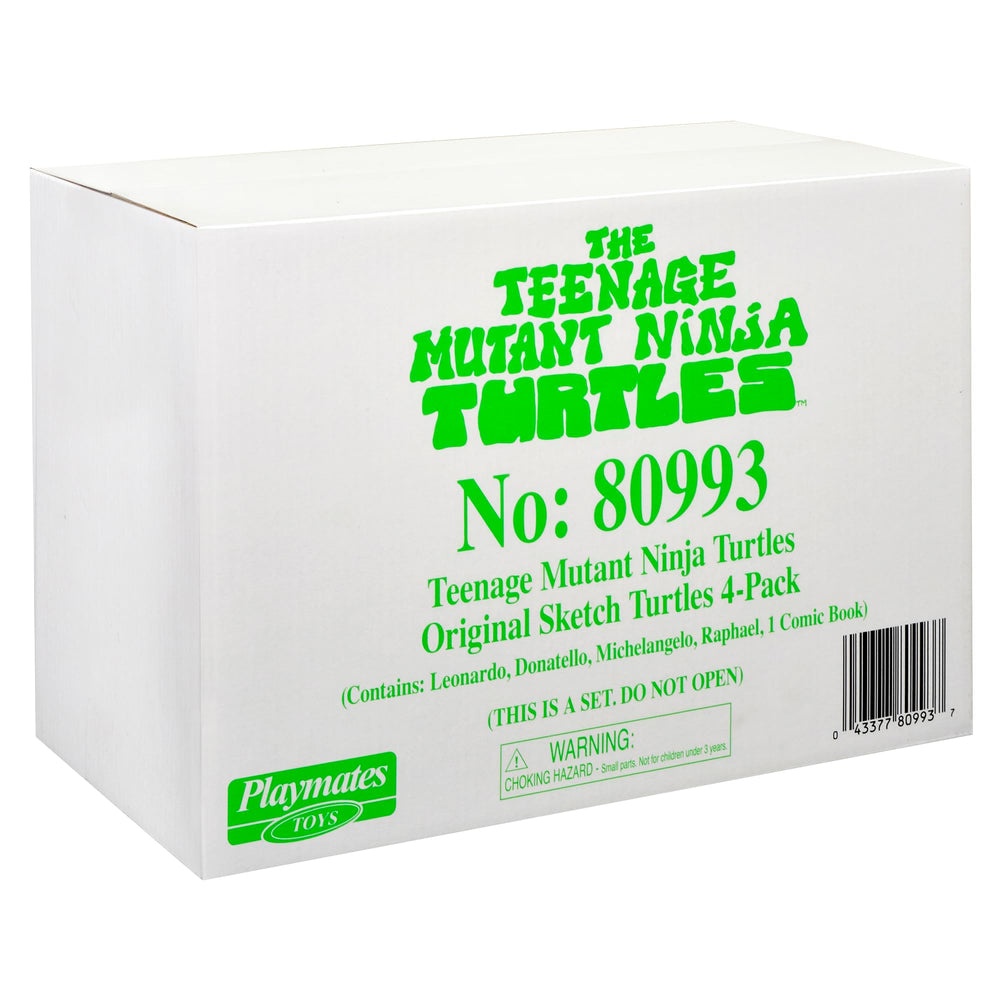 Playmates TMNT Original Sketch Figure Accessory, extra pieces to customize your display.