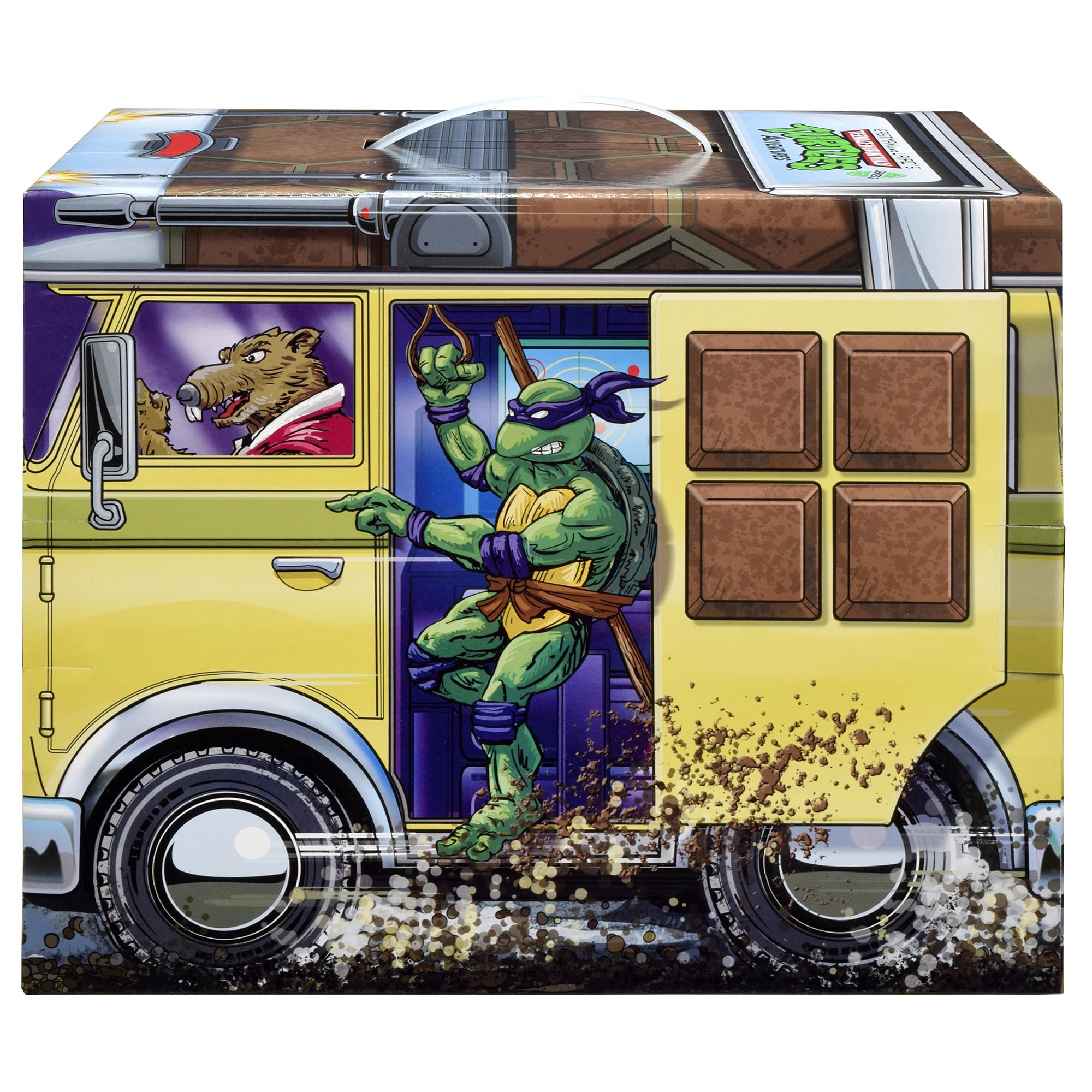 PlayMates TMNT Series 2 blister card packaging with authentic 90s branding.