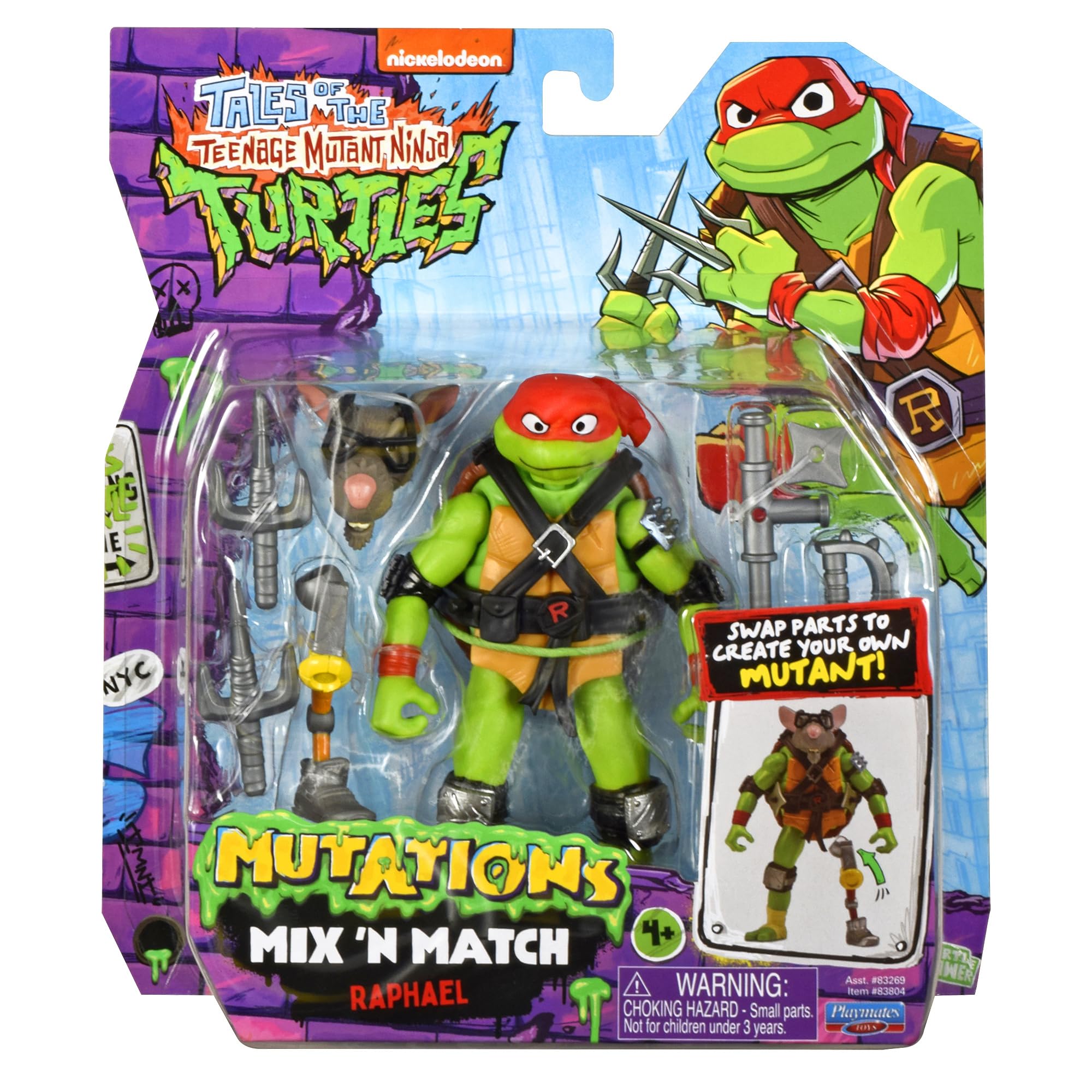 Collect them all: Tales of TMNT figures from Playmates Toys