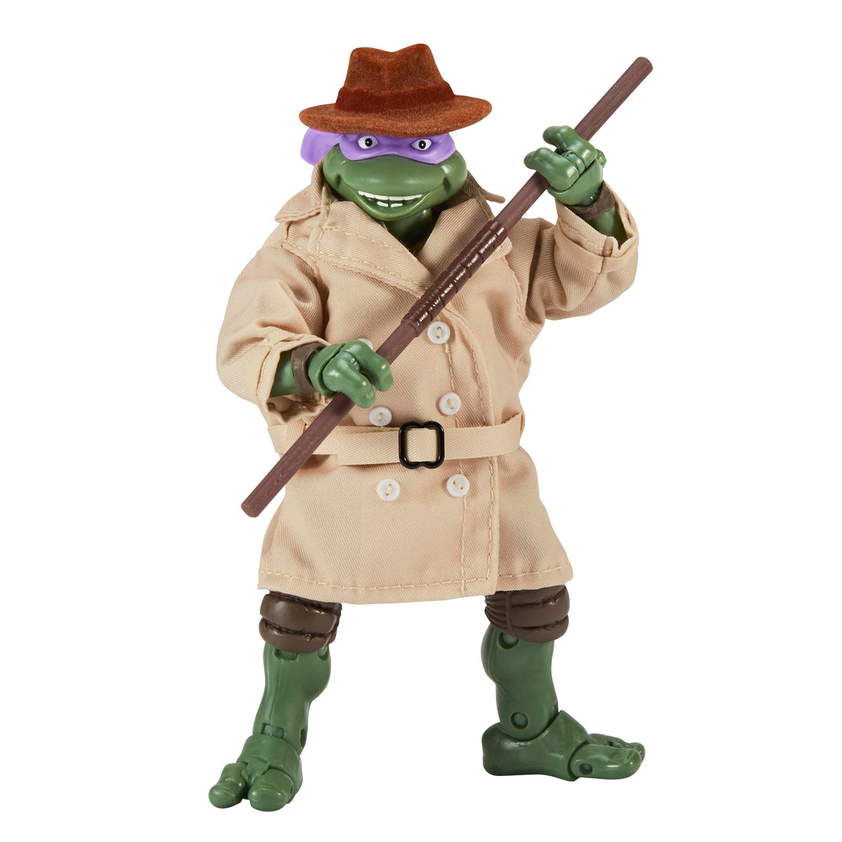 Teenage Mutant Ninja Turtles Donatello in disguise figure ready for display and play.