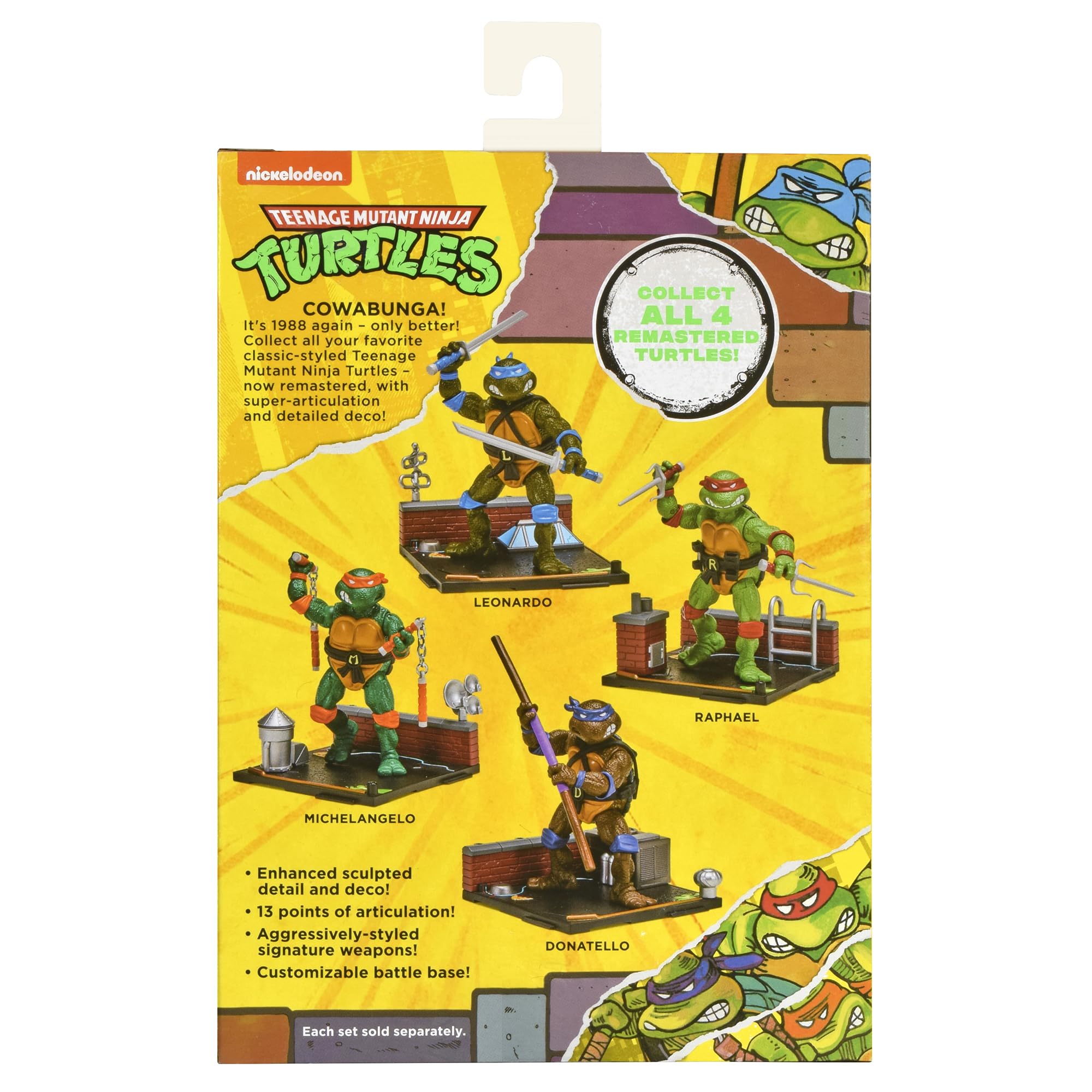 Playmates Toys Leonardo collector display with impressive articulation.