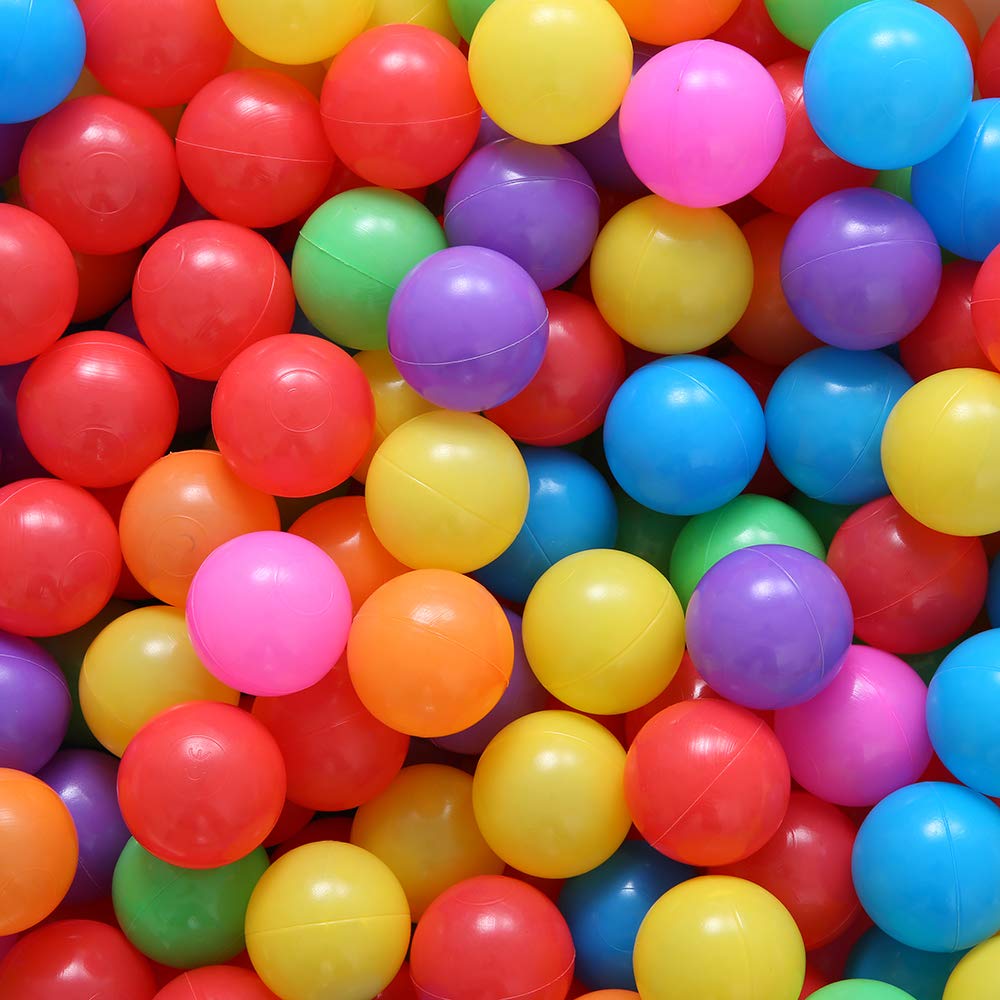 PlayMaty 100-balls-pack with bright colors for versatile ball pit setups