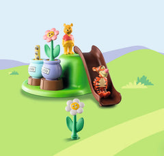 Playmobil 1.2.3 Winnie’s and Tigger’s Bee Garden garden accessories enhance play areas