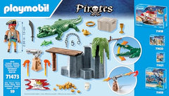 Playmobil 71473 packaging and figures showcasing European craftsmanship and safety