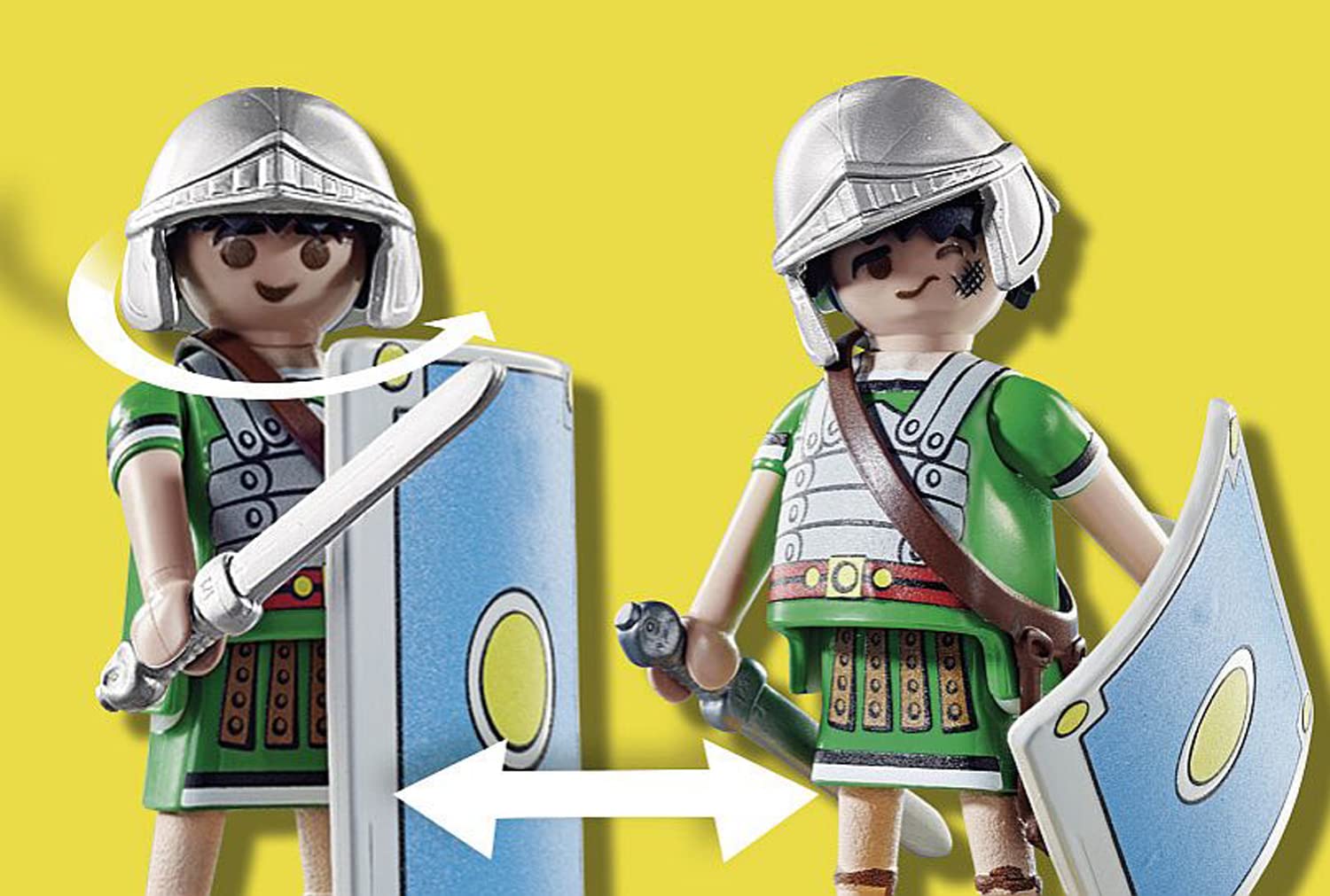 Playmobil Asterix Roman troop assembly instructions for easy setup