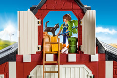 Playmobil Barn with Silo figures and accessories to spark storytelling