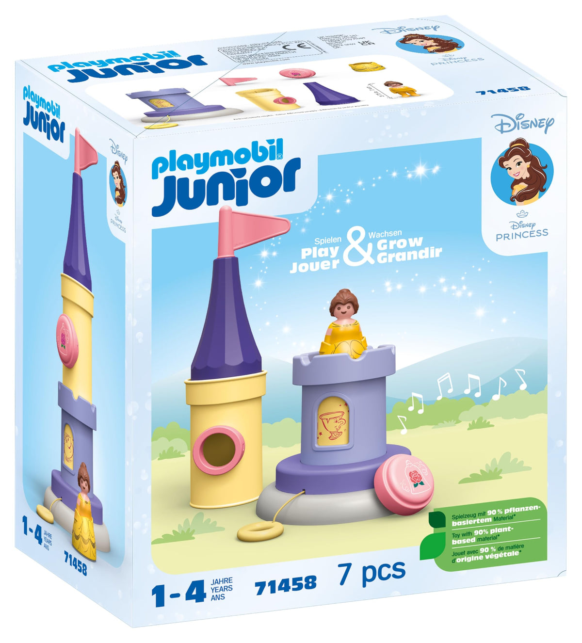Playmobil Belle tower with music inspires imaginative play