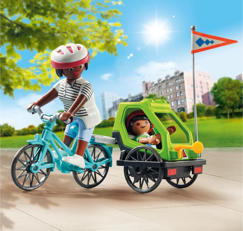 Playmobil Bicycle Excursion: adult bike ready for role-play adventures