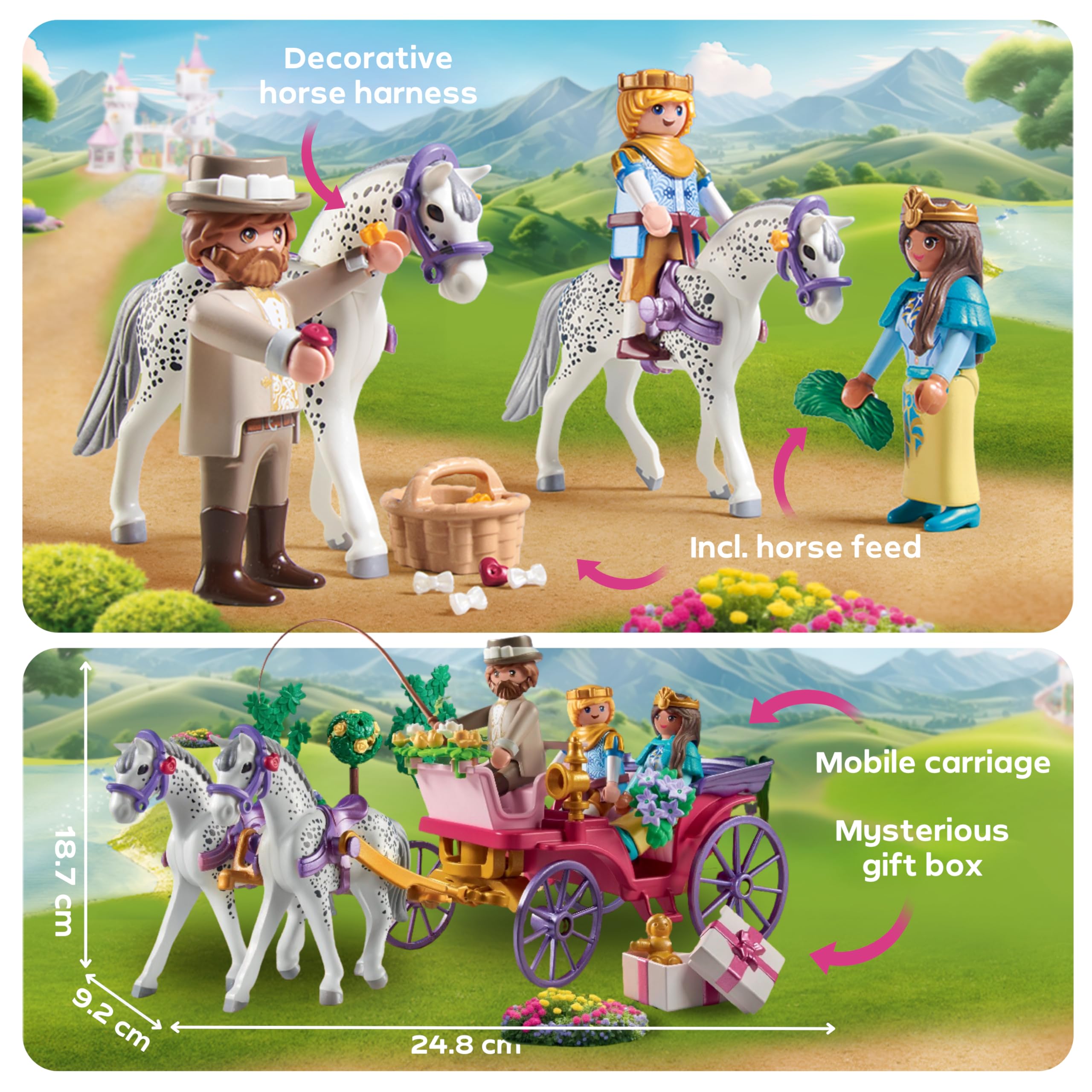 Playmobil Carriage Ride hidden gift box adds surprise to playtime
