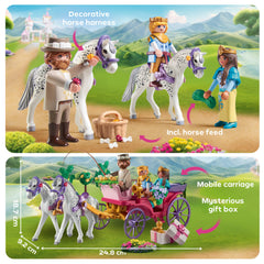 Playmobil Carriage Ride hidden gift box adds surprise to playtime