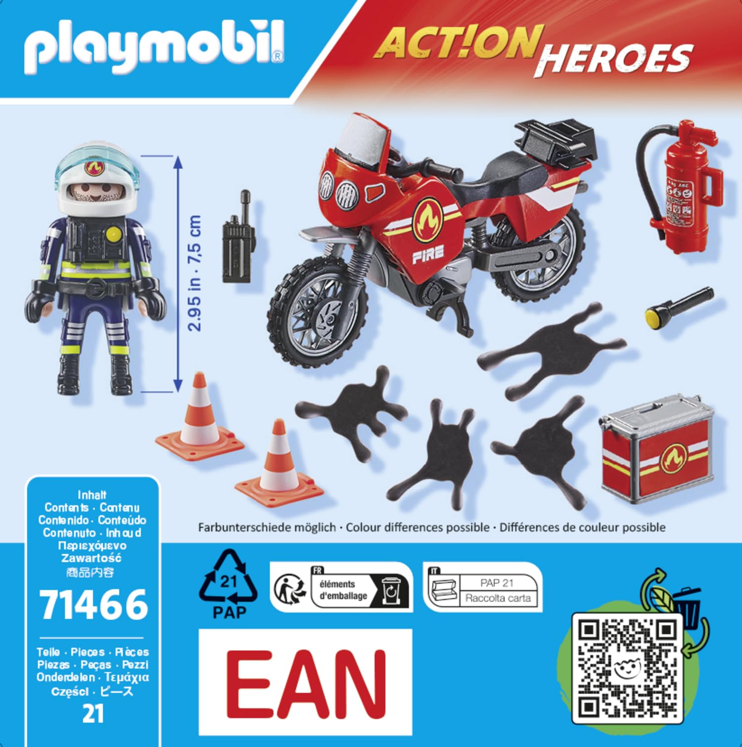 Playmobil chest protector gear details protective equipment for kids.