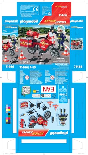 Playmobil durable plastic construction supports repeated imaginative play.